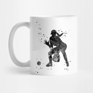 Girl softball player Mug